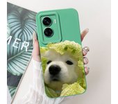 For Honor 90 Lite Case Fashion Flower Painted Bumper Square Silicone Soft Phone Back Cover For Honor 90 Lite Funda CRT-NX1 Coque