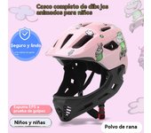 Cascos bicicleta montaña niño  Equipo Protector movimiento seguro