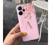 For Realme 9i 5G Case RMX3612 Fashion Slim Letters Alphabet Soft Silicone Phone Cover For Realme 9i 9 i RMX3491 Realme9i Housing