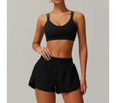 Cloud Sense Quick Dry Yoga Wear Set Cross Back Fitness Top Gym Tight Zipper Long Sleeve Outdoor Running Hip Lifting Sweatpants