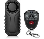 Motorcycle Bike Alarm Anti-theft Electric Remote Control 113dB Vibration Sound Waterproof Scooter Bicycle Security Alarm