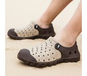 Clogs Sandals Men Size 40~46 Slip On Outdoor Beach Summer Shoes Medical Clogs Causal Breathable Male Sandals With Hole