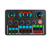 Professional Podcast Microphone Sound Card for PC Smartphone Laptop Computer Vlog Recording Live Streaming