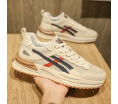 Zapatillas de deporte informales de primavera para hombre, zapatillas de deporte transpirables de malla retro