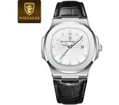 Reloj ultrafino de marca suiza para hombre nuevo reloj de cuarzo impermeable de moda