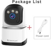 Vstarcam 5MP HD Indoor Smart 5/2.4GHz Dual-band WiFi IP Camera Security Home CCTV Surveillance Portable Motion Detection Camera