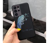 For Samsung S21 Ultra 5G Case Galaxy S21 Ultra With NFC Fashion Soft Liquid Silicone Phone Shell Samsung Galaxy S21 SM-G998B