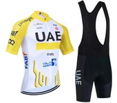 New 2025 UAE Racing Team MTB Pro T-shirt Shorts Set Men's and Women's Bicycles Quick Drying Bicycle Sweater Clothing