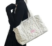 Korean Style ral Mummy Multi-pocket Large Stroller Organizer Bags Portable Care Storage Single Shoulder Bag