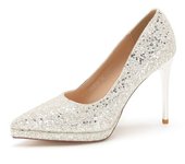 2024 new style women's shoes/sandals/high heels/stilettos/pointed toes/spring/summer/autumn/winter/banquet/wedding/work/leather/Champagne