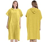Poncho de Baño Premium Botones - Cambiador Señoras y Hombres - Poncho Surf Playa - Poncho Toalla Adultos - Cambiador - Capa de Baño Microfibra