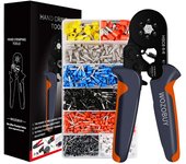 Tube Terminal Tools Ferrule Crimping Pliers HSC8 6-4 0.25-10mm² 23-7AWG 6-6 0.25-6mm² Electrician Clamp Sets Wire Tips