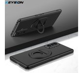 KEYSION Shockproof Case for Xiaomi 12T 5G POCO F4 GT Matte Hard Plastic Ring Stand Phone Back Cover for Xiaomi Redmi K50 Gaming
