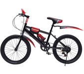 20 pollici 6 velocità bicicletta mountain bike bambini bicicletta doppio freno a disco bicicletta per ragazzi e ragazze