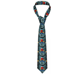 Grendizer Go corbatas formales para hombres, corbatas de negocios personalizadas de seda, OVNI, Robot, Goldrake, Mazinger Z