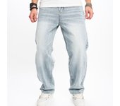 New High Street Men's Jeans Loose Wide Leg Straight Leg Pants Men's Light Color