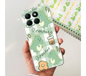 For Honor X8b Honor X7b Case LLY-LX1 CLK-LX1 Soft TPU Slim TPU Jelly Women Fashion Cute Animals Bumper Fundas HonorX7B HonorX8b