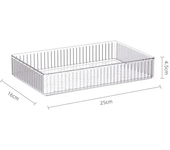 Transparent Box Storage Organizer Desk Plastic Storage Box Container Drawer Organizer Table Jewelry Box Makeup Organizer Boxes