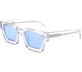 Gafas de sol de montura gruesa montura grande personalizada retro color caramelo placa de lentes gafas de sol