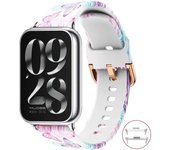 Applicable to Printing  Mi Band Pro MiBand 8 Replacement Silicone Bracelet for Smart Watch Strap Redmi watch 4