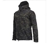 Outdoor Soft Shell Fleece men's and women's winter windproof waterproof breathable warm three-in-one jacket shark skin jacket