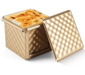 Sartén cuadrada con tapa para Pan tostado, molde para Pan Pullman con cubierta, Mini cubo de agua antiadherente, caja para tostadas