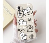 For Honor 90 90lite 90pro Phone Case Soft Matte Silicone Capa For Huawei Honor 90 Lite Funda Goothic Style Cartoon Back Cover