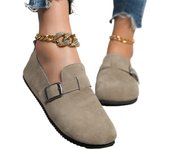 women casual slip on flats comfort shoes