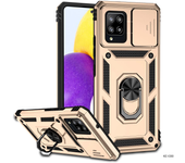 For Samsung Galaxy A42 A52 A53 5G Ventana De Empuje Militar Dos En Una Carcasa De Soporte Para Vehículos Contra Caídas