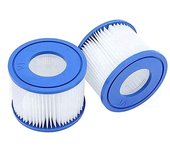2 Cartuchos de piscina para bombas de filtro Bestway VI, compatibles con Lay-Z-Spa Miami