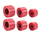 6 Pieces Copper Pipe Cleaners, Handy Sized Plumber, Tube Cleaning Brush for Copper, Copper Pipe Cleaner (3 Sizes)