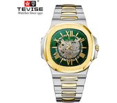 Doble cara calado mecánico automático tendencia nautilus luminous relojes para hombres
