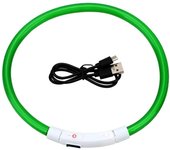 Led Light Dog Collar Detachable Glowing USB Charging Luminous Leash for Big Cat Collar Small Bright Labrador  Pets Dogs Products