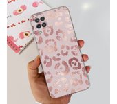 For Galaxy A12 A125F Samsung Cover Capa Case Bling Heart Butterlfly Flower Painting Fundas  For Samsung A12 SM-A125F Clear Cases