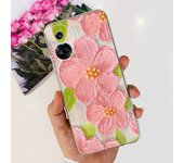 For Honor 90 Lite Case CRT-NX1 Phone Cover Popular Flower Marble Soft Silicone Transparent Funda For Honor 90 Pro Lite 2023 Capa