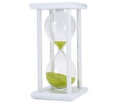 30/60 Minutes Hourglass Kitchen School Modern Wooden Sandglass Home Decoration Gift