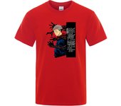 Jujutsu Kaisen T-Shirts Mens Summer Cartoon Mens Clothing Streetwear Japan Anime Gojo Satoru T Shirt Casual Harajuku Tees Tops