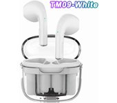 Mini auriculares inalámbricos HiFi, cascos TWS transparentes con Bluetooth, estéreo de graves, táctiles, para videojuegos, música y deporte