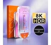 1-2pcs 8K Oleophobic Coating Dust free Installation Screen Protector For iPhone 13 11 12 14 Pro Max Mini X XR 15 Anti Spy Glass