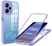 Funda 360 de protección completa para [Xiaomi Redmi Note 12 Pro+ Plus 5G] Con película protectora incorporada
