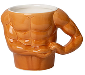 Tazas Pectorales de cerámica creativas Desayuno en casa Taza de café con leche Tazas de agua Entrenador de gimnasio para niños UP YOU Tazas de regalo divertidas Regalo de vacaciones