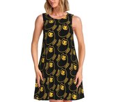 Customized Fashion B-Bendy and M Ink Sleeveless Women's Horro Sundress Casual Beach Travel Bag