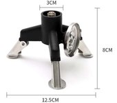 Outdoor portable adapter, stove connector, ultra light fuel tank bracket, gas cylinder folding tripod, camping supplies