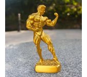 Art Abstract Self FitnessCarve Sculpture Decoration Bodybuilding Figures Muscle Men Resin Statue Fitness Room Craftwork Decor