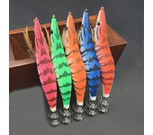 5 Piezas De Señuelos De Pesca De Calamar Egi Jig Premium - Cebos Artificiales De Camarones Realistas Para Atrapar