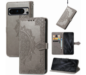 Carcasa de cuero Mandala en relieve para Google pixel 8 8pro 7 7pro 7a 6 pro 6a pixel 7 pixel 8 pixel 8pro gwkk3 g0dzq solapa an