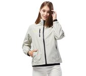 Outdoor waterproof breathable jacket, outdoor sports thin windbreaker, couple hiking suit, spring and autumn