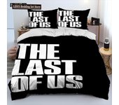 The Last Of Us Horror TV Game Pedro Comforter Bedding Set,Duvet Cover Bed Set Quilt Cover Pillowcase,king Queen Size Bedding Set