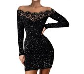 Corset Women's Long Sleeve Dresses Evening Party Tight Prom Autumn and Winter Female Lace Dress Bodycon On Promotion Loose G Y2k