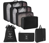 Juego de  Organizador de Maletas,Impermeable, Bolsas de equipaje De Viaje Para Ropa,Zapato,Cosméticos,Ropa Interior